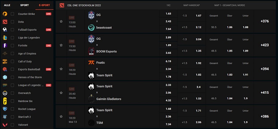 ggbet esports